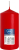 Świeca walec czerwony sw60/120-030